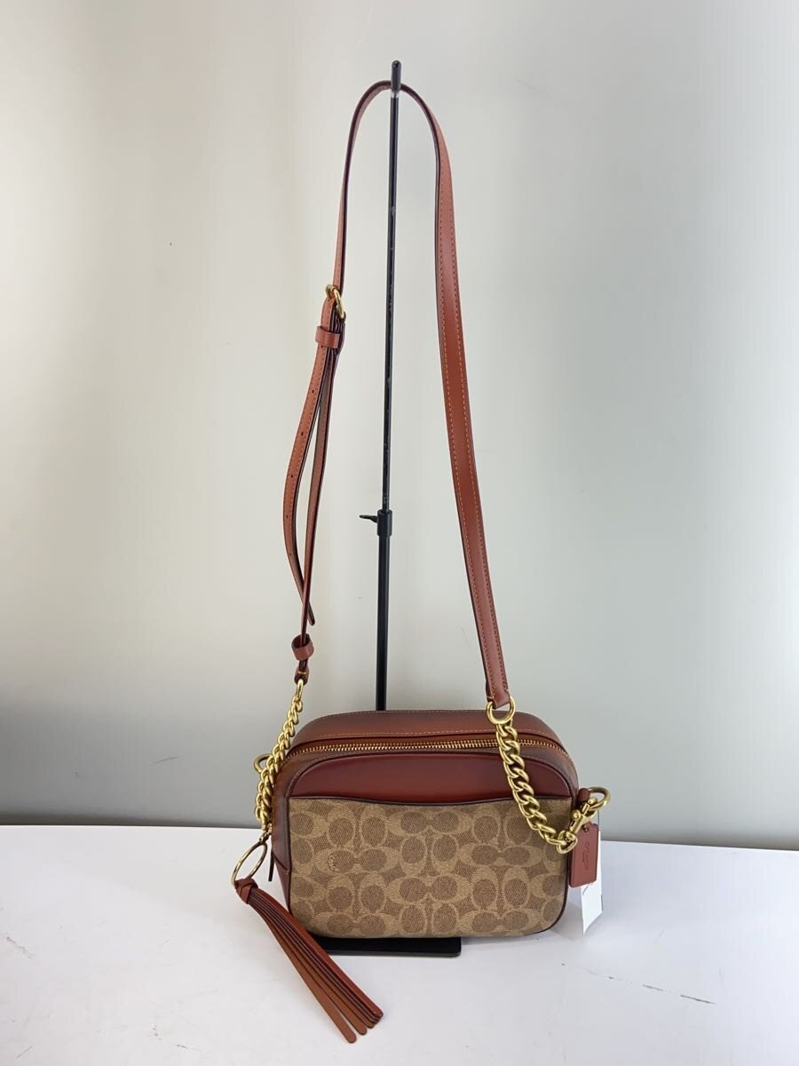 【中古】COACH◆ショルダーバッグ_カメラバッグ_シグネチャーキャンバス/PVC/BRD//【バッグ】 jumblestore-38468379 2nd STREET 楽天市場店 サンプル画像3