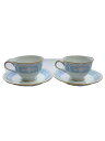【中古】Noritake◆カップ&ソーサー/2点セット/WHT/レースウッドゴールド//【キッチン用品】