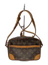 【中古】LOUIS VUITTON◆トロカデロ27_モノグラム・キャンバス_BRW/PVC/BRW【バッグ】