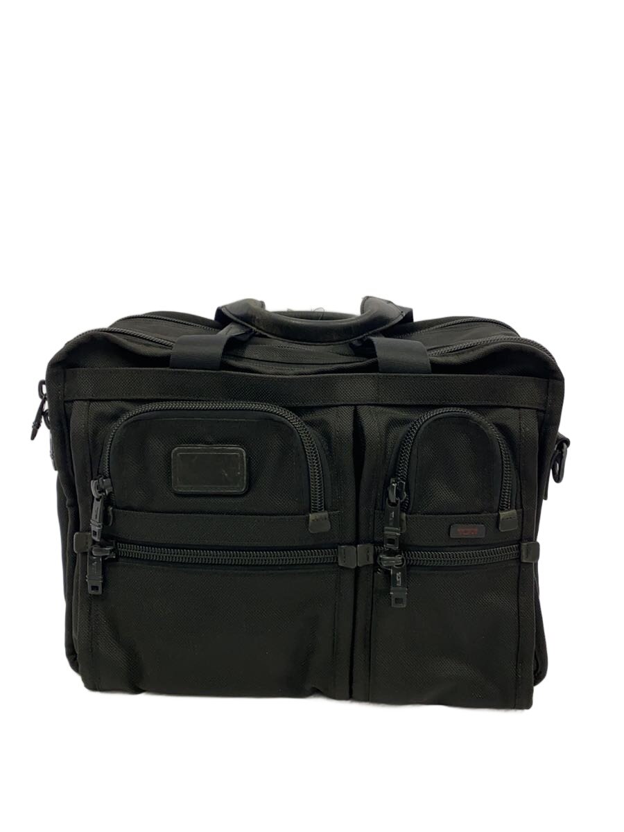 【中古】TUMI◆ブリーフケース/ナイロン/BLK【バッグ】