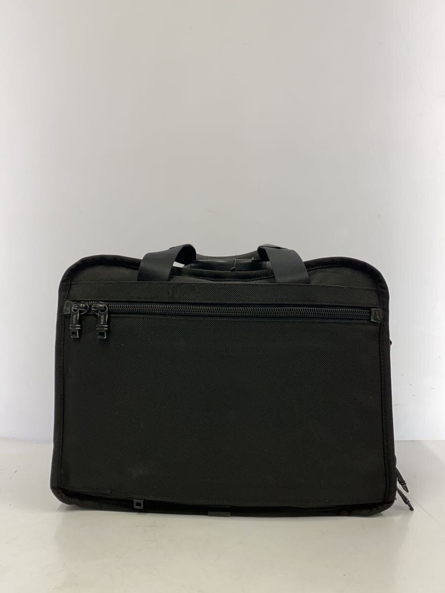 【中古】TUMI◆ブリーフケース/ナイロン/BLK【バッグ】