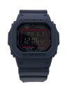 【中古】CASIO◆ソーラー腕時計_G-SHOCK/デジタル/BLK/NVY【服飾雑貨他】(2)