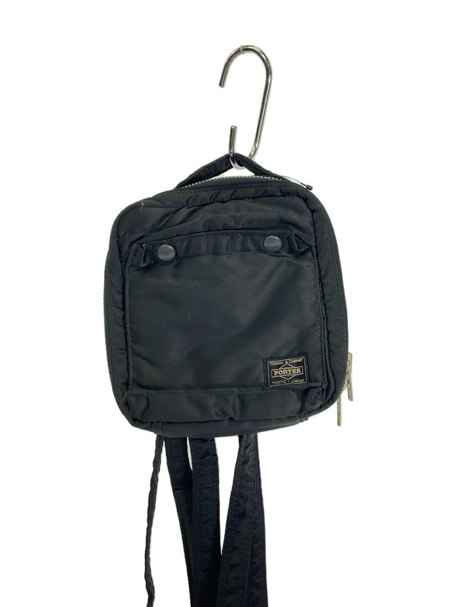 【中古】PORTER◆ショルダーバッグ/ナイロン/BLK/622-79125【バッグ】