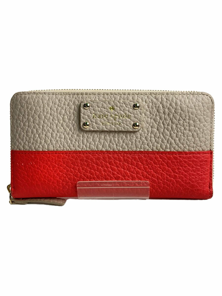 【中古】kate spade new york◆長財布/牛革/レディース//【服飾雑貨他】