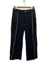 【中古】JieDa◆SWITCHING OVER DENIM PANTS/ボトム/1/デニム/BLK/Jie-22W-PT01【メンズウェア】