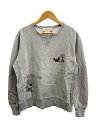 【中古】REMI RELIEF◆スウェット/S/コットン/GRY【メンズウェア】(4)