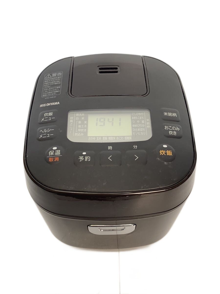 【中古】IRIS OHYAMA◆炊飯器 KRC-ME30【家電・ビジュアル・オーディオ】