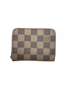 【中古】LOUIS VUITTON◆ジッピー・コインパース_ダミエ・アズール_WHT/PVC/WHT/レディース【服飾雑貨他】(4)