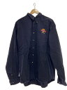 【中古】HARD ROCK CAFE◆長袖シャツ/XL/コットン/NVY【メンズウェア】(4)