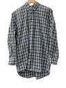 【中古】RALPH LAUREN◆長袖シャツ/S/コットン/BLU/チェック/BLAIRE/中国製【メンズウェア】(4)