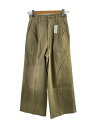 【中古】Spick&Span◆25年モデル/ワイドパンツ/36/コットン/BEG/25-030-200-8140-1-0【レディースウェア】