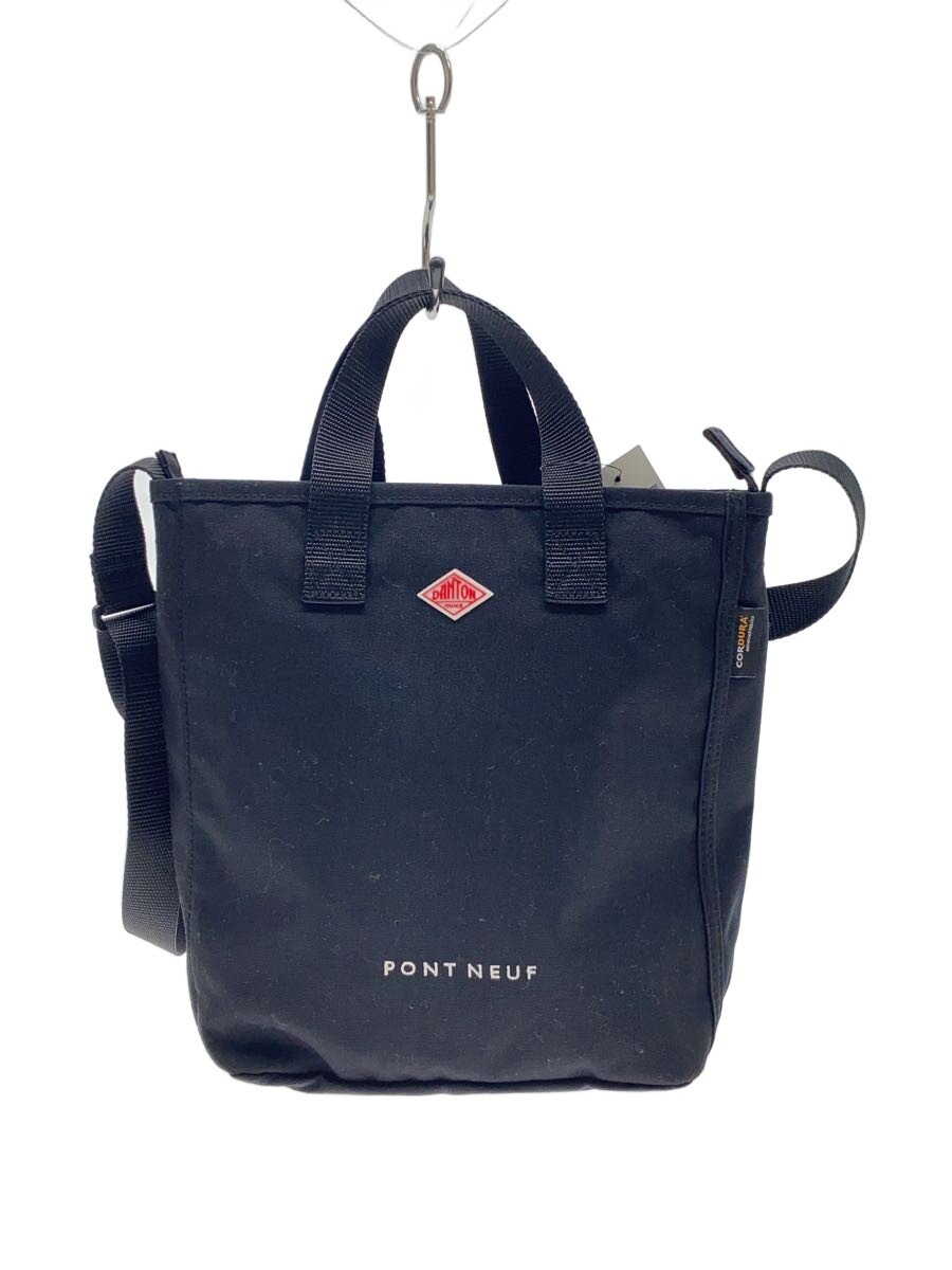 【中古】DANTON◆ショルダーバッグ/ナイロン/BLK/無地/as52-119-02//【バッグ】