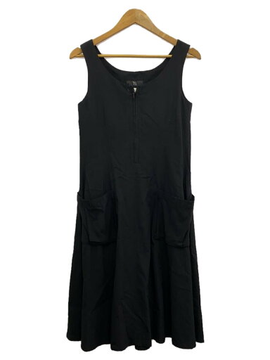 【中古】Y’s◆ノースリーブワンピース/1/レーヨン/BLK/無地/YQ-D03-204【レディースウェア】 【中古】Y’s◆ノースリーブワンピース/1/レーヨン/BLK/無地/YQ-D03-204【レディースウェア】