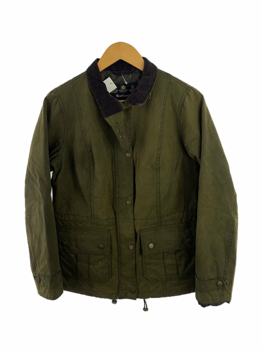【中古】Barbour◆ジャケット/--/コットン/KHK【レディースウェア】