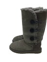 【中古】UGG australia◆BAILEY BUTTON TRIPLET/ベイリーボタントリプレット/グレー/1873/24cm/GRY【シューズ】