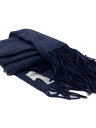 【中古】TAKAHIROMIYASHITA TheSoloist.◆マフラー/カシミア/NVY/無地/メンズ/sg.0042【服飾雑貨他】
