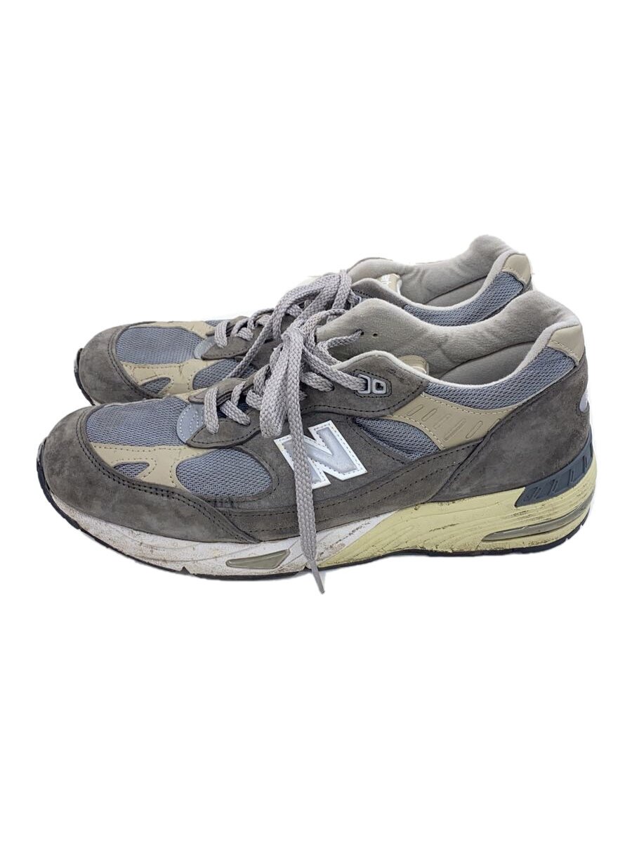 【中古】NEW BALANCE◆M991/グレー/US10/GRY【シューズ】