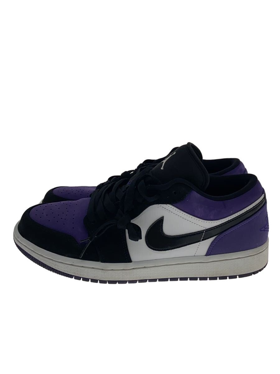 NIKE◆AIR JORDAN 1 LOW/エアジョーダンロー/ホワイト/553558-125/27cm/WHT