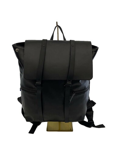 【中古】Gaston Luga◆リュック/ポリエステル/BLK【バッグ】 【中古】Gaston Luga◆リュック/ポリエステル/BLK【バッグ】
