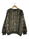 【中古】ROUNDTREE&YORKE◆3D KNIT/ニット・セーター(厚手)/XL/コットン/マルチカラー【メンズウェア】(4)