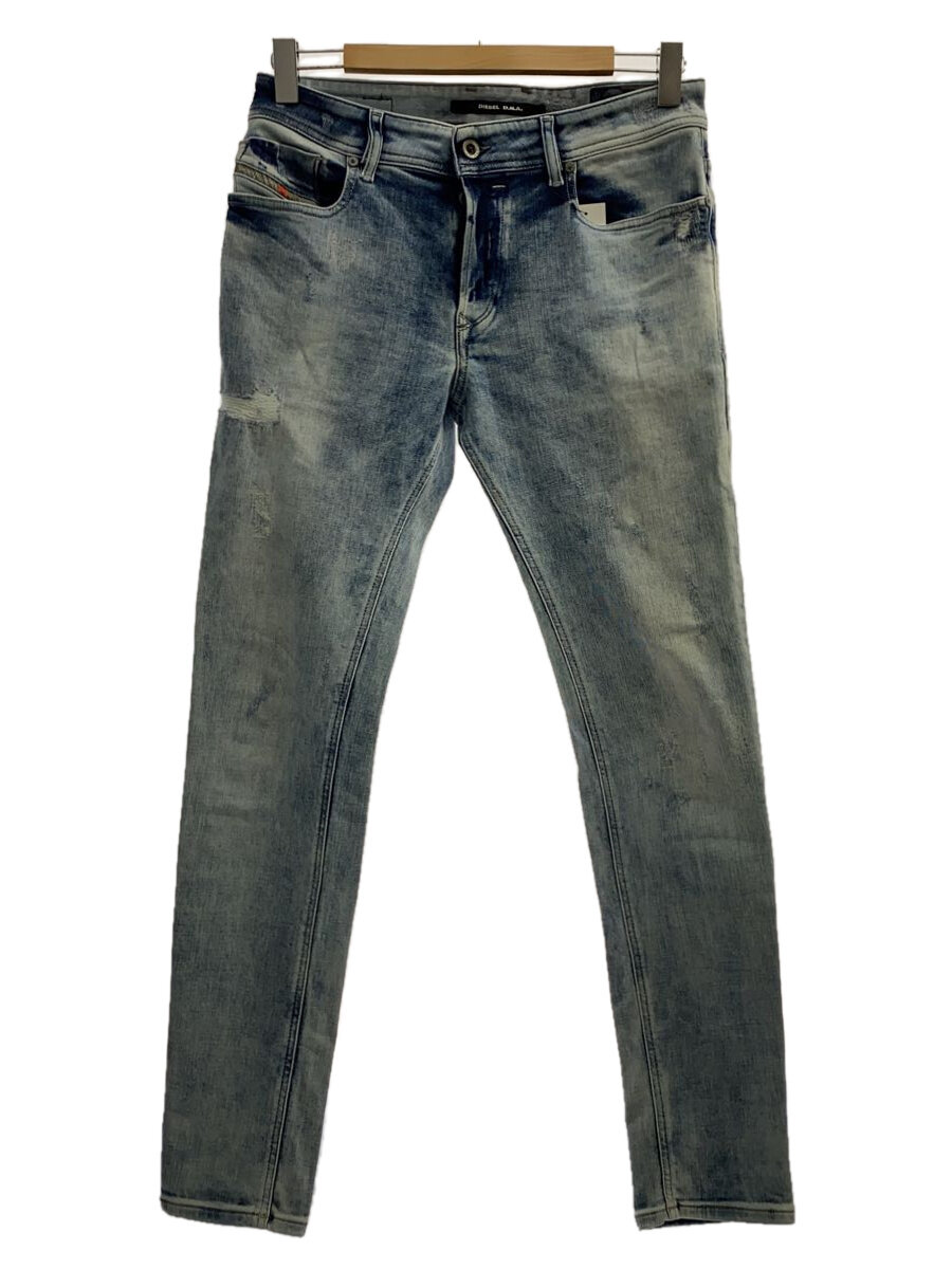 【中古】DIESEL◆SLEENKER/SLIM SKINNY/32/デニム/IDG/無地【メンズウェア】