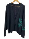 【中古】3.PARADIS/カーディガン(厚手)/M/ウール/BLK【メンズウェア】(4)
