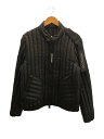 【中古】MONCLER◆ダウンジャケット/2/ポリエステル/BLK/無地/モンクレール【メンズウェア】の商品画像