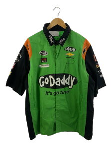 【中古】godaddy/半袖シャツ/XL/コットン/GRN【メンズウェア】
