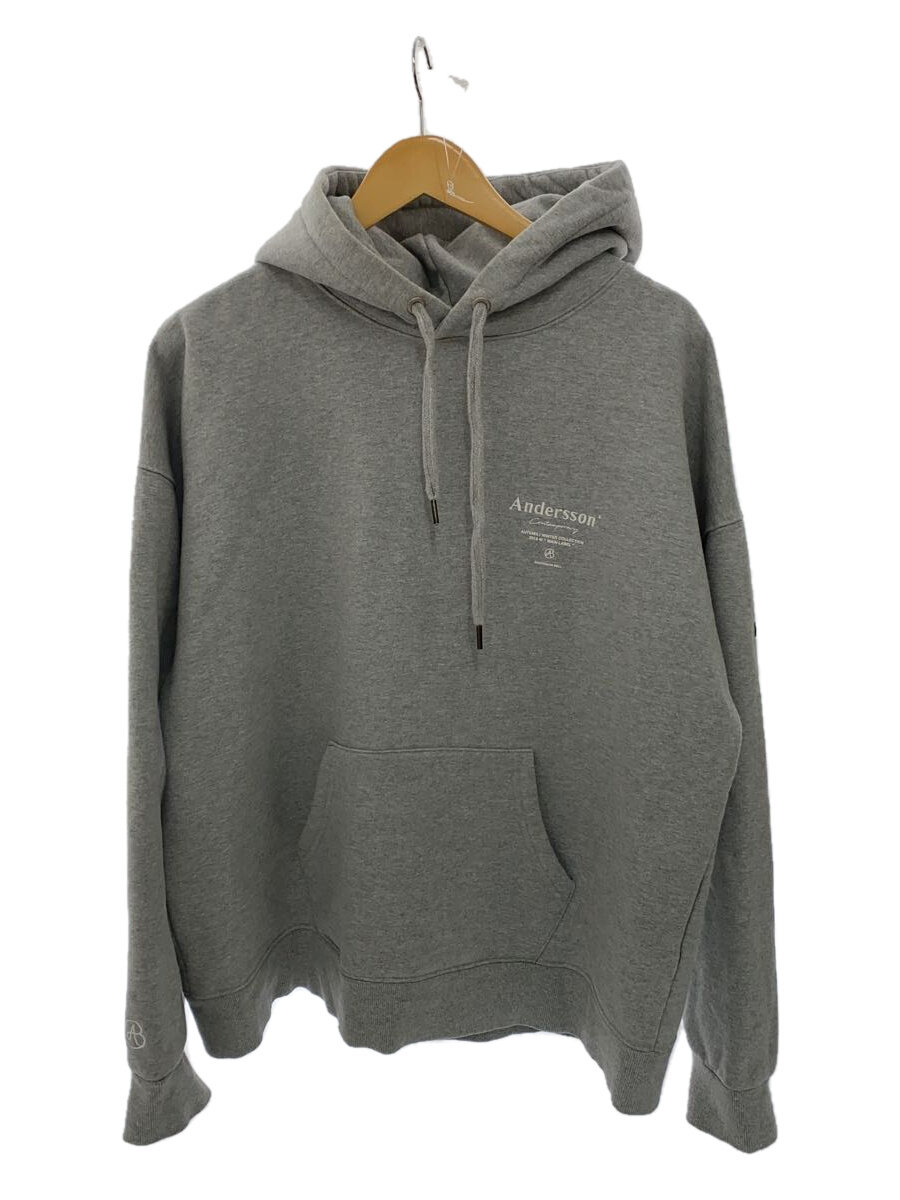 【中古】Andersson Bell◆パーカー/XL/コットン/GRY【メンズウェア】