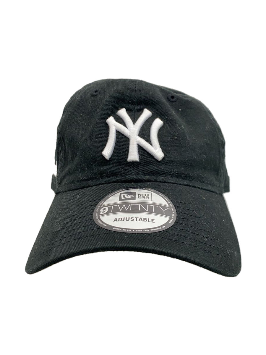 【中古】NEW ERA◆×MOMA/キャップ/FREE/コットン/BLK/無地/メンズ【服飾雑貨他】