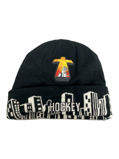 【中古】Hockey◆ニットキャップ/FREE/アクリル/BLK/メンズ【服飾雑貨他】 【中古】Hockey◆ニットキャップ/FREE/アクリル/BLK/メンズ【服飾雑貨他】