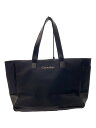【中古】Calvin Klein◆トートバッグ/キャンバス/BLK/ヨゴレ・キズ有【バッグ】(4)