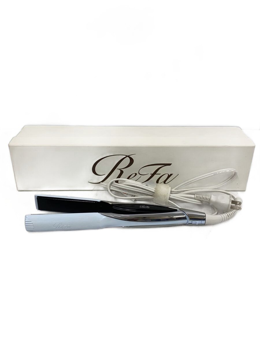【中古】ReFa◆ヘアアイロン BEAUTECH STRAIGHT IRON RE-BM-02A/ホワイト/箱付き//【家電・ビジュアル・オーディオ】