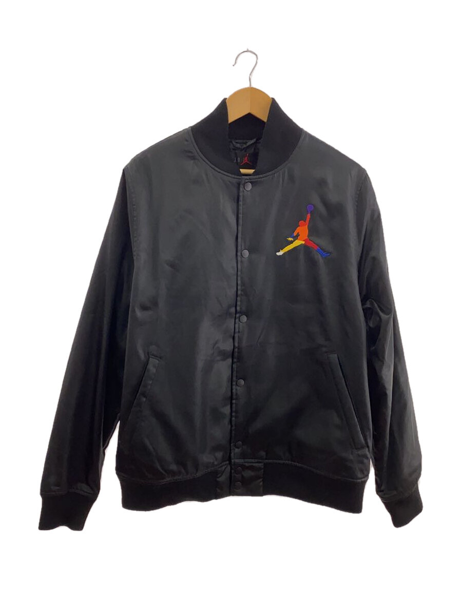 【中古】NIKE◆ブルゾン/L/ポリエステル/BLK/AV0112-010【メンズウェア】