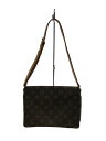 【中古】LOUIS VUITTON◆ミュゼット・タンゴ・ロングショルダー_モノグラム_BRW/PVC/BRW【バッグ】