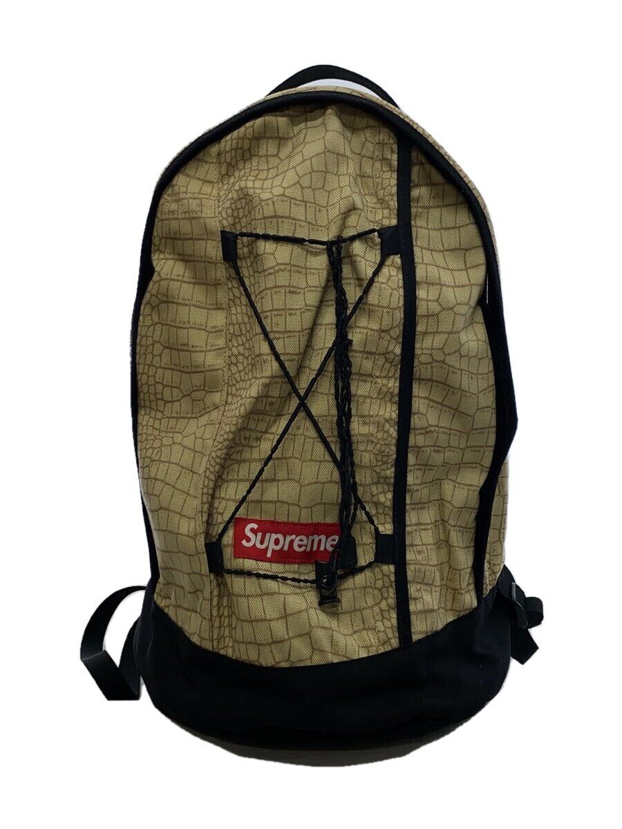 SUPREME - 【中古】Supreme◆13SS/Croc Backpack/リュック/--/BEG//【バッグ】