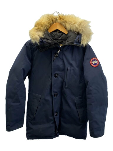 【中古】CANADA GOOSE◆ダウンジャケット/S/ポリエステル/NVY/3438JM【メンズウェア】 【中古】CANADA GOOSE◆ダウンジャケット/S/ポリエステル/NVY/3438JM【メンズウェア】