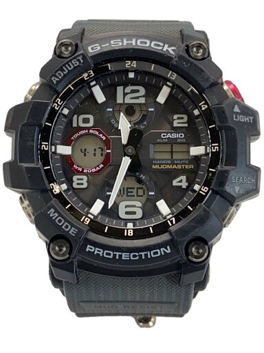 【中古】CASIO◆クォーツ腕時計/アナログ/ラバー/BLK/BLK/SS/GWG-100//【服飾雑貨他】 【中古】CASIO◆クォーツ腕時計/アナログ/ラバー/BLK/BLK/SS/GWG-100//【服飾雑貨他】
