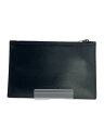【中古】COACH◆ポーチ/レザー/BLK/f65207【バッグ】