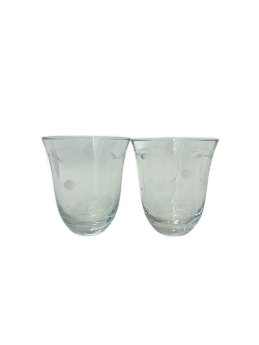 【中古】WEDGWOOD◆WEDGWOOD/グラス/2点セット/CLR/ワイルドストロベリー【キッチン用品】