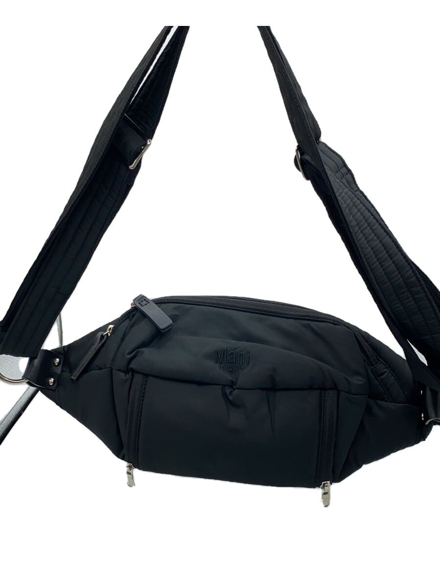 【中古】N/ORN/ウエストバッグ/--/BLK【バッグ】