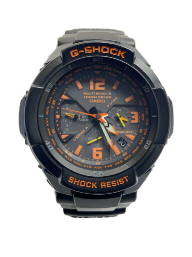 【中古】CASIO◆ソーラー腕時計・G-SHOCK/アナログ/BLK【服飾雑貨他】 【中古】CASIO◆ソーラー腕時計・G-SHOCK/アナログ/BLK【服飾雑貨他】