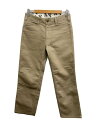 【中古】BEN DAVIS◆ストレートパンツ/30/コットン/BEG/無地/USA製/アメリカ製/米国製/【メンズウェア】(4)