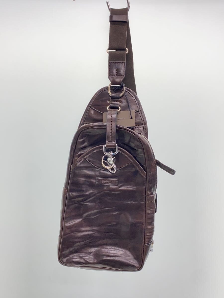 Other - 【中古】Daniel&Bob◆ショルダーバッグ/レザー/BRW/無地/P108-1836【バッグ】