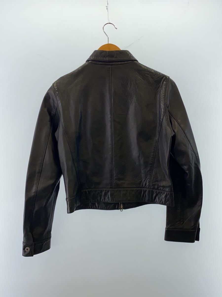 【中古】RALPH LAUREN SPORT◆レザージャケット・ブルゾン/9/レザー/BLK/無地//【レディースウェア】 jumblestore-37747934 2nd STREET 楽天市場店 サンプル画像2