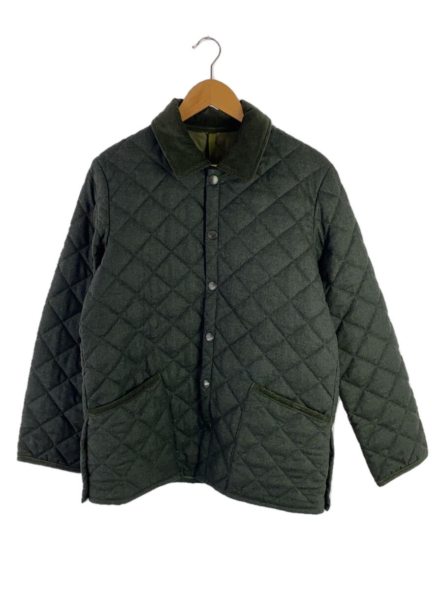 【中古】Barbour◆キルティングジャケット/40/ウール/GRN/1802188【メンズウェア】