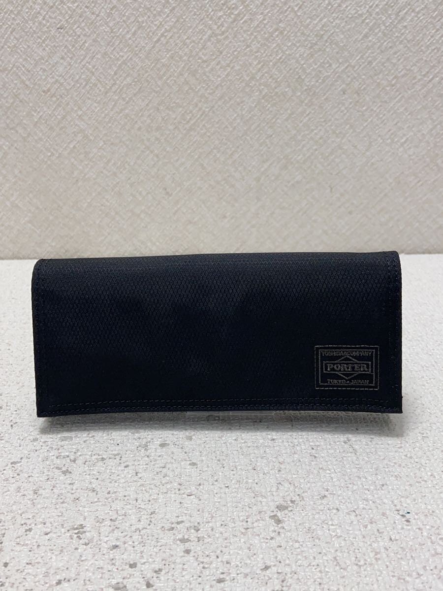 Clothing Accessories (Caps, Ties, Belts) - 【中古】PORTER◆長財布/ナイロン/BLK/メンズ/653-09754【服飾雑貨他】