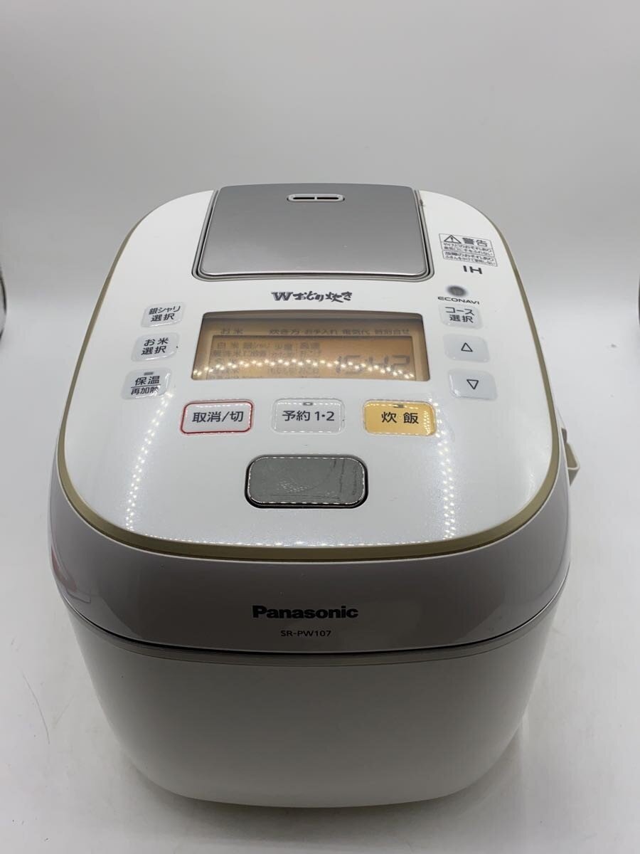 楽天市場】炊飯器 sr－pw107 panasonicの通販