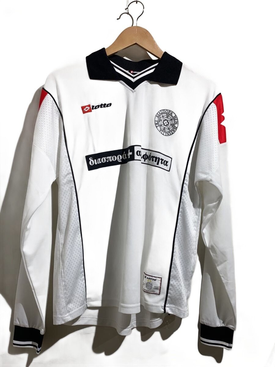 Diaspora Skateboards◆GAME SHIRT//長袖Tシャツ/S/ポリエステル/WHT/24AW-DSP-CS02