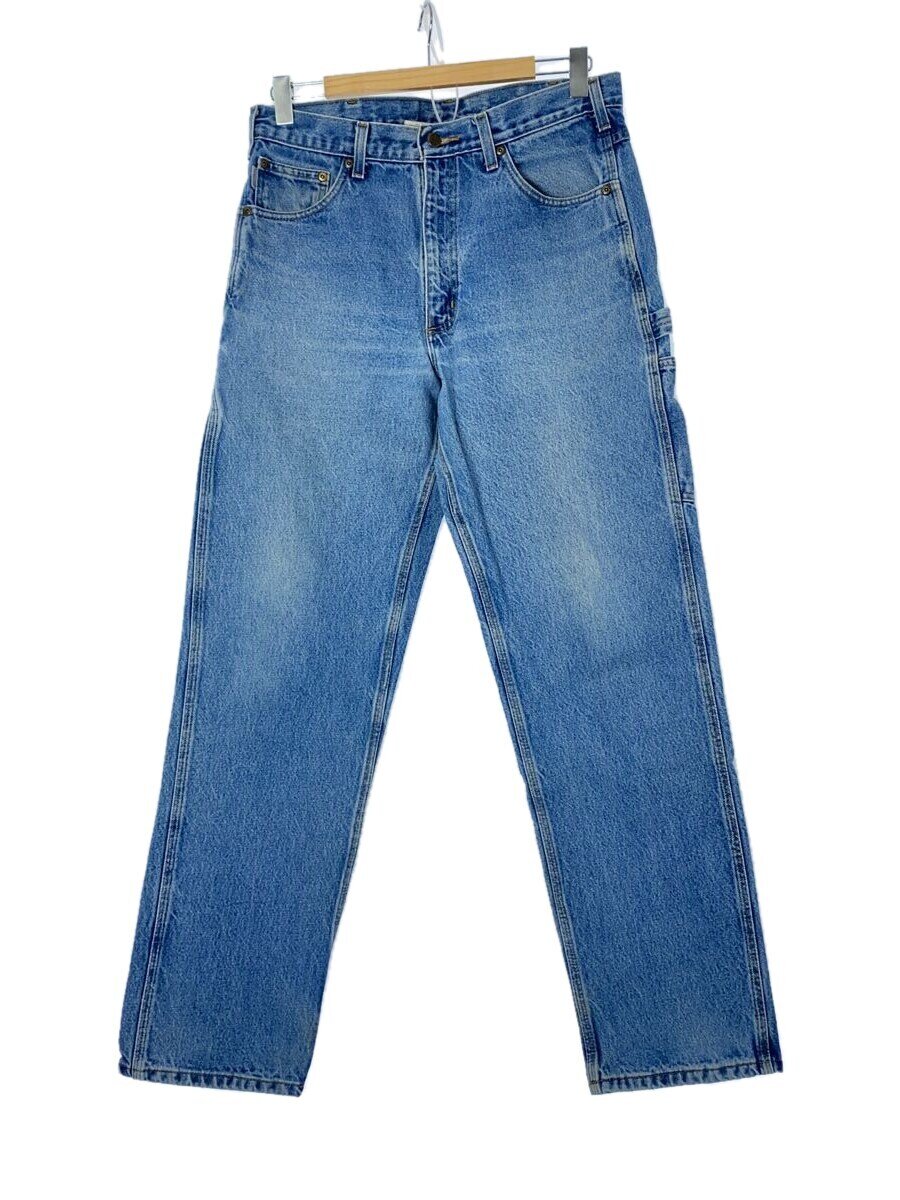 【中古】Carhartt◆ペインターパンツ/34/コットン/IDG/無地【メンズウェア】